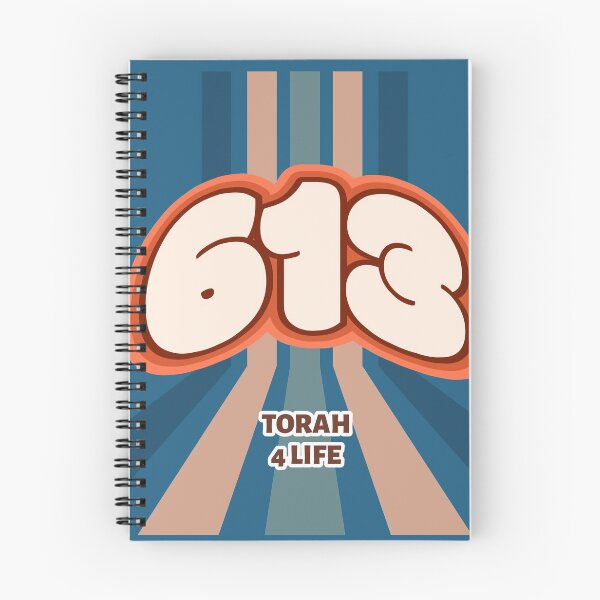Item preview, 613 Mitzvot Torah for Life - Jewish Religious Retro Design designed and sold by Amber Dove Studio.