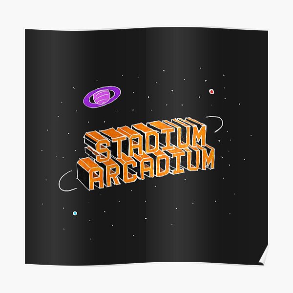 Stadium Arcadium Poster Sale by mozartmaia | Redbubble