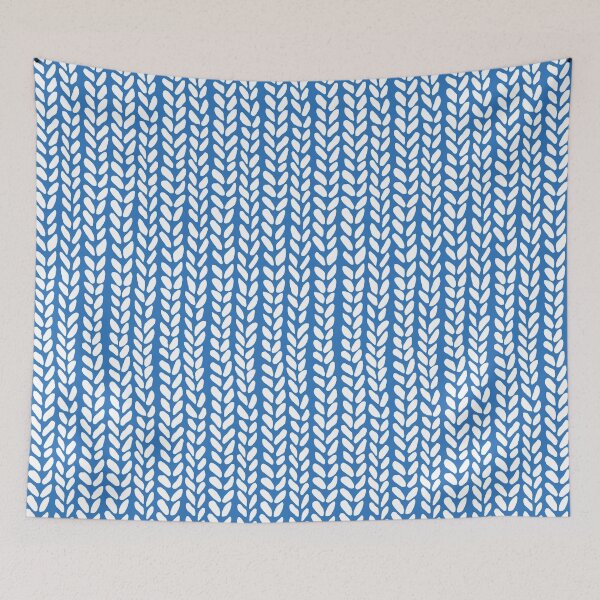 Item preview, Knit Wave Azul Francés designed and sold by ProjectM.