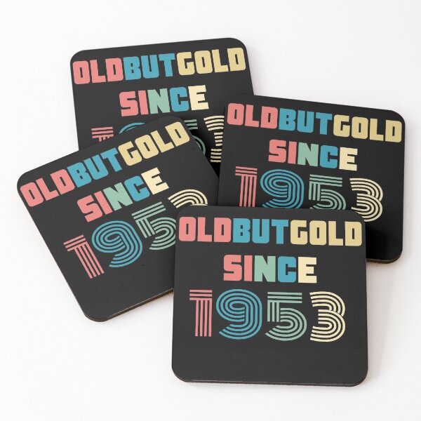 Item preview, Old But Gold 67. Birthday Gift Present for people who are born in 1953 Vintage Retro style  designed and sold by Yenon.
