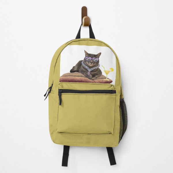 Item preview, Happy Hour Chill Cat designed and sold by PurrfectPicks.