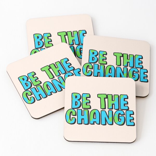 Item preview, Be The Change designed and sold by FanStickers-.