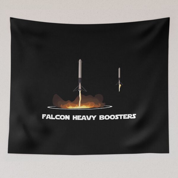 Item preview, Falcon Heavy Boosters Landing! designed and sold by OzoneStyle.