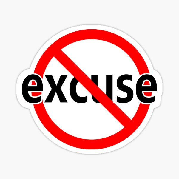 Item preview, No Excuse - Guilty designed and sold by notstuff.