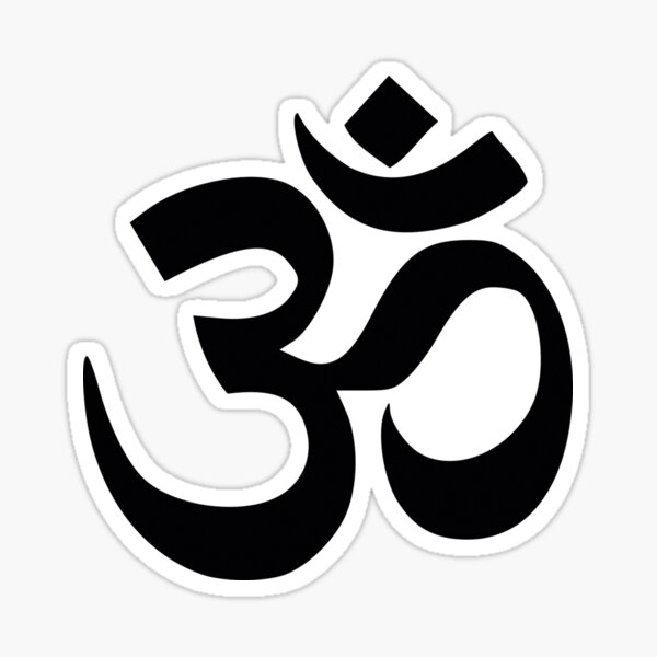 Om Symbol Sticker Photo