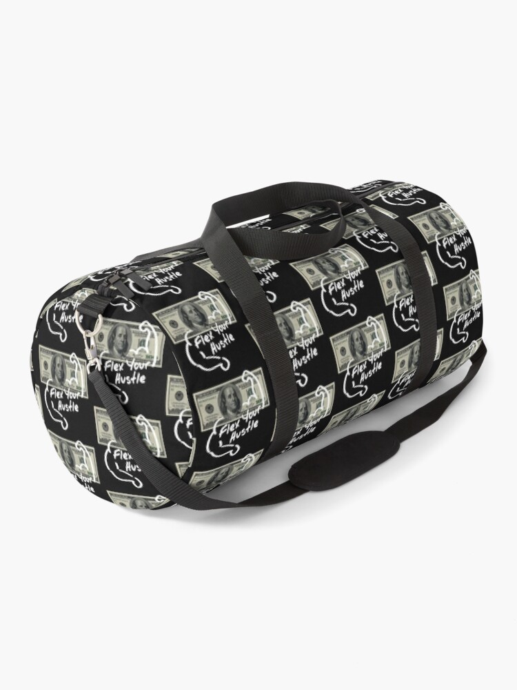 Checkers Purse Bag Full of Paper Money Hustler Symbol Money 