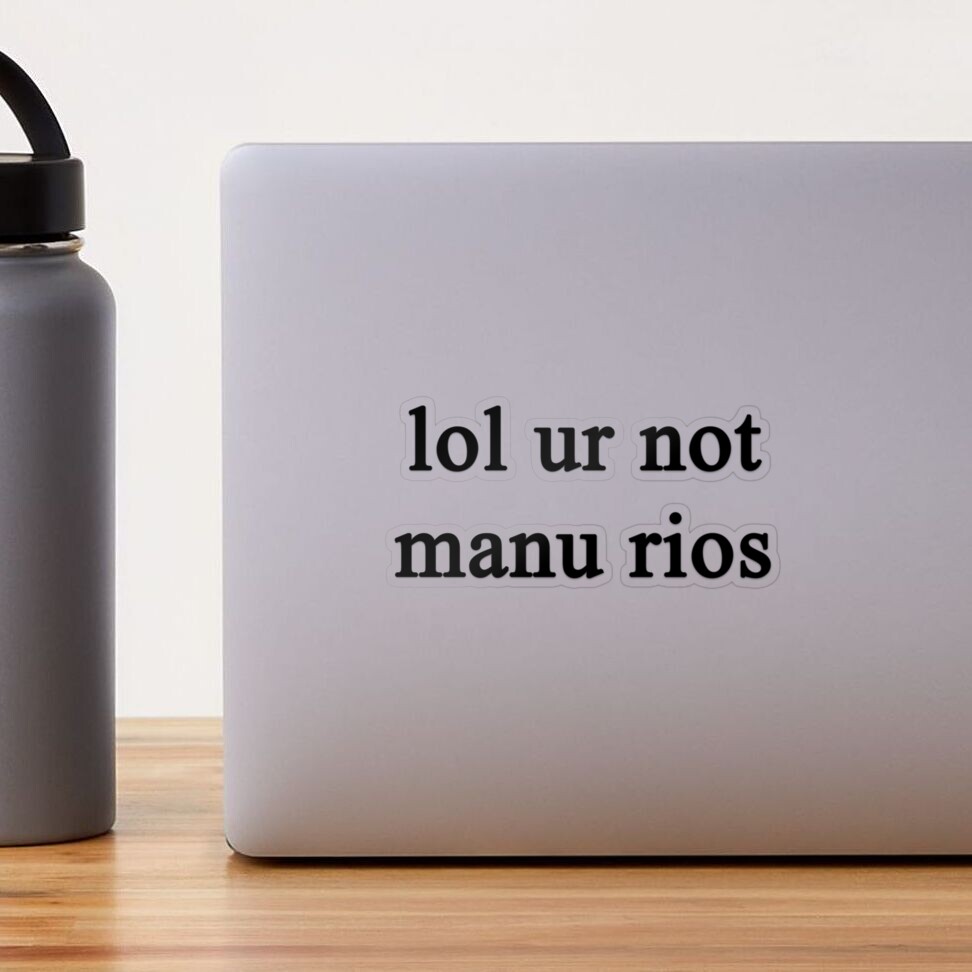 Lol ur not Manu Rios {FULL} Pullover Hoodie for Sale by fandomss