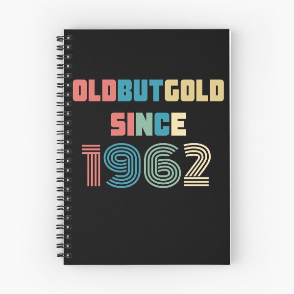 Item preview, Old But Gold 58. Birthday Gift Present for people who are born in 1962 Vintage Retro style  designed and sold by Yenon.