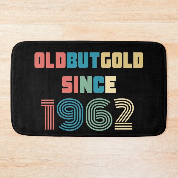 Item preview, Old But Gold 58. Birthday Gift Present for people who are born in 1962 Vintage Retro style  designed and sold by Yenon.