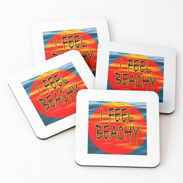Item preview, I FEEL BEACHY RED designed and sold by EdwardMonet.