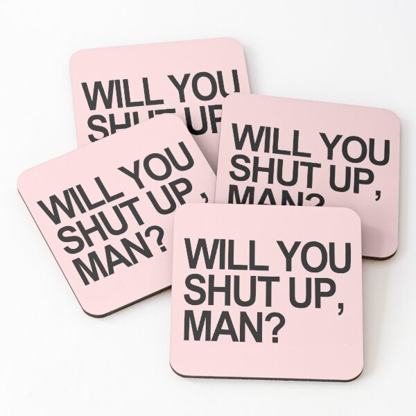 Item preview, Will you SHUT UP, man? (black text 2) designed and sold by Thelittlelord.