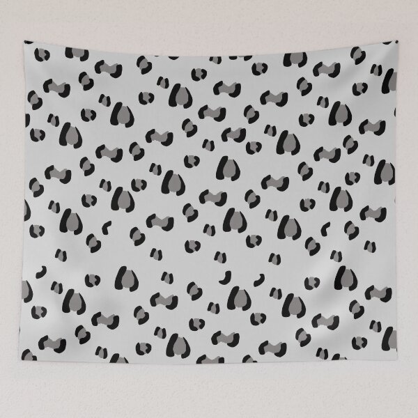 Aperçu de l'œuvre Motif peau de léopard des neiges créée et vendue par Infinity19store.