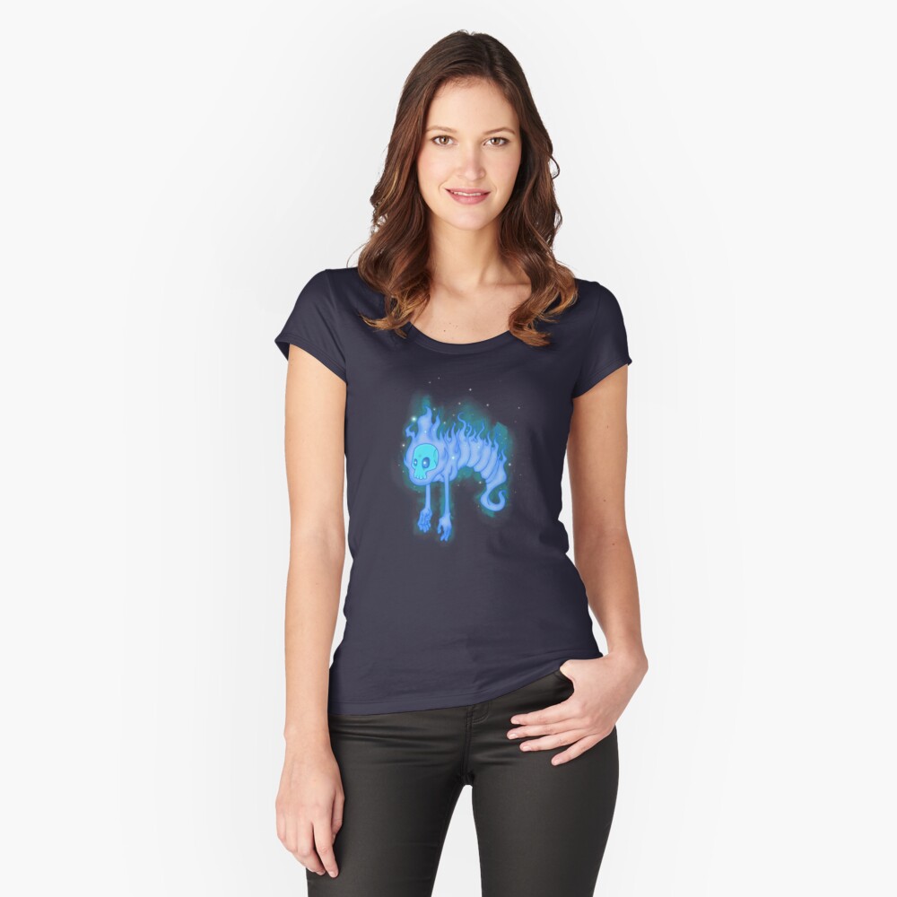 Item preview, Fitted Scoop T-Shirt designed and sold by riotpixel.
