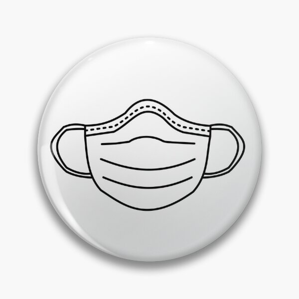 Item preview, Picture of a Face Mask designed and sold by MathenaArt.