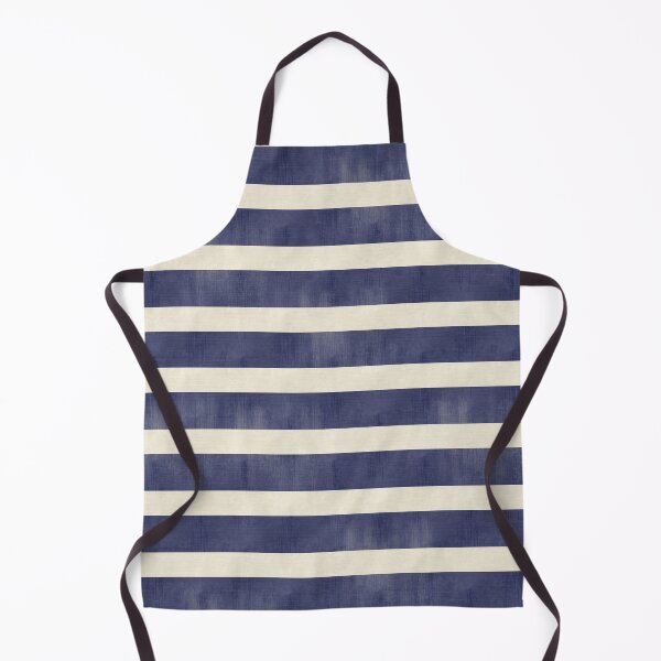 Aperçu de l'œuvre Motif à larges rayures bleu marine créée et vendue par whimseydesigns.