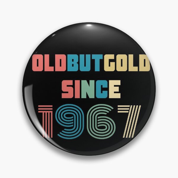 Item preview, Old But Gold 53. Birthday Gift Present for people who are born in 1967 Vintage Retro style  designed and sold by Yenon.
