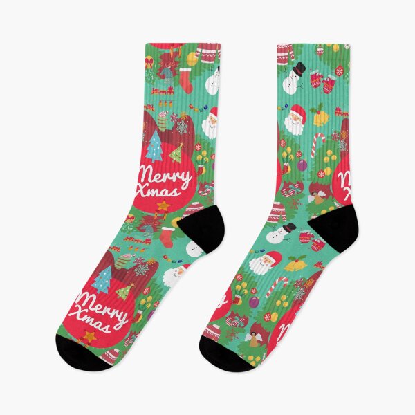 Item preview, Merry Christmas colorful Santa Claus party design  designed and sold by mark-taylor.