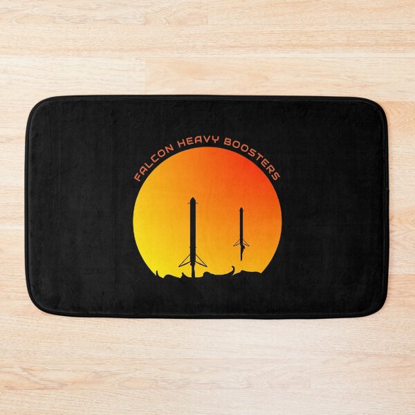 Item preview, Falcon Heavy Boosters Orange designed and sold by OzoneStyle.