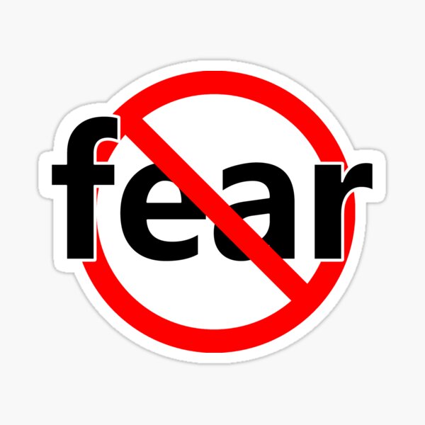 Item preview, No Fear - Be Brave And Strong designed and sold by notstuff.