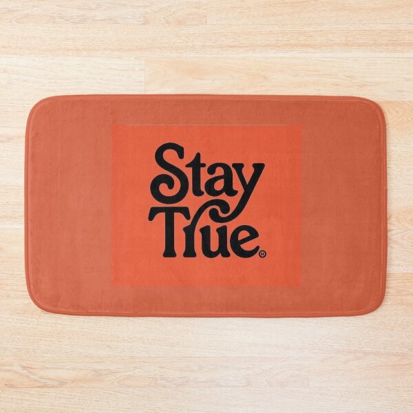 Item preview, Stay True Retro Design Calligraphy designed and sold by mertortanca.