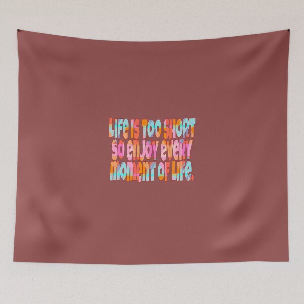 Item preview, Life is roo short designed and sold by Kamran  Ashraf.