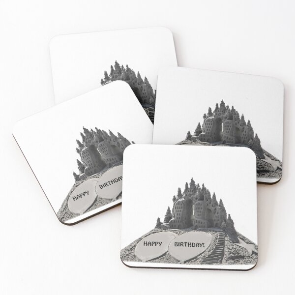 Item preview, Happy Birthday Sand Castle  designed and sold by heatherfriedman.