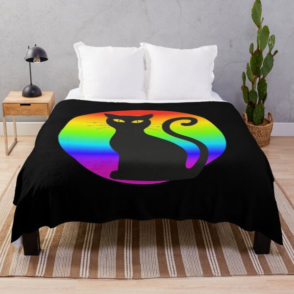 Item preview, LGBTQ Halloween, Gay Halloween, Gay Black Cat, Gay Cat designed and sold by Mandala108.