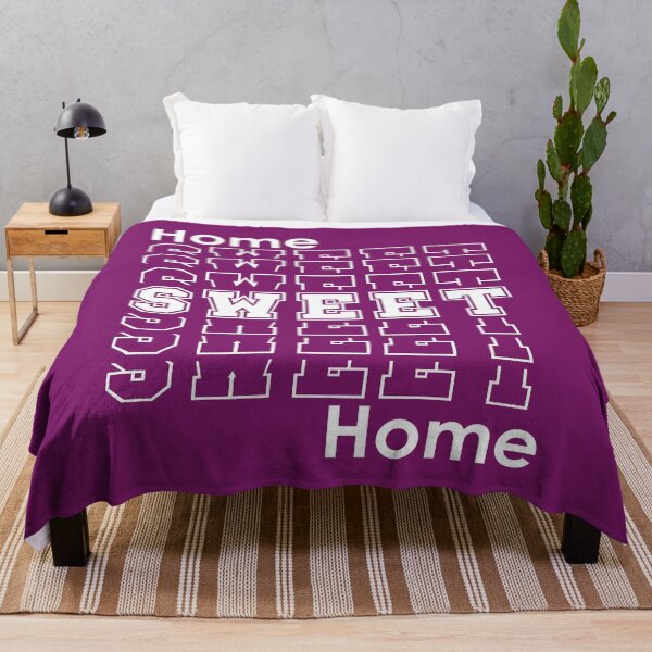 Item preview, Home Sweet Home | Retro Homebody Home Decor - Purple designed and sold by 4wordsmovement.