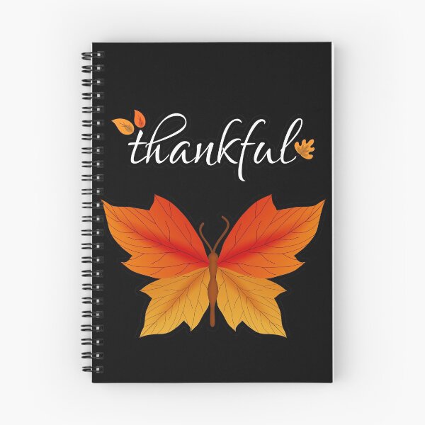 Item preview, Cute Thankful Butterfly Autumn Leaves Thanksgiving Gift  designed and sold by aronia.