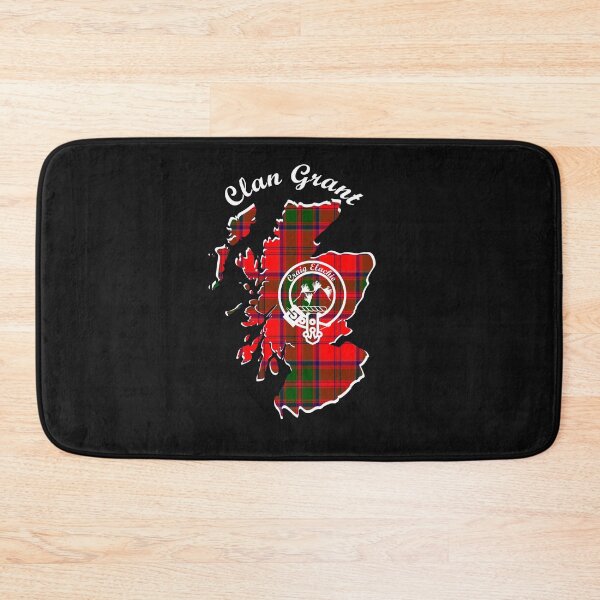 Item preview, Clan Grant Scotland Map Crest designed and sold by BagTown Clans.