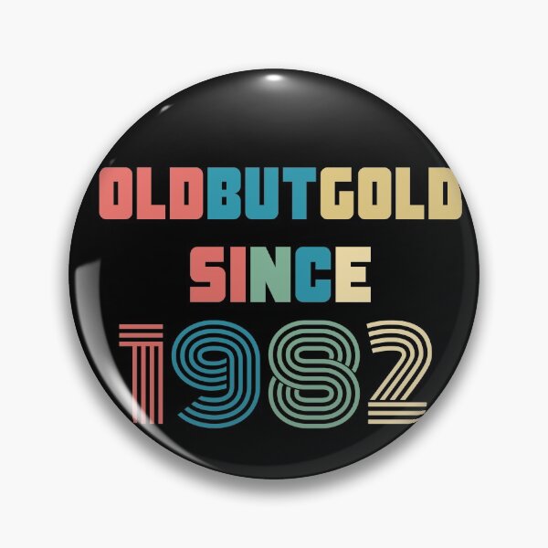 Item preview, Old But Gold 38. Birthday Gift Present for people who are born in 1982 Vintage Retro style designed and sold by Yenon.
