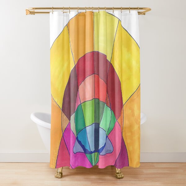 Dusk To Dawn Shower Curtain