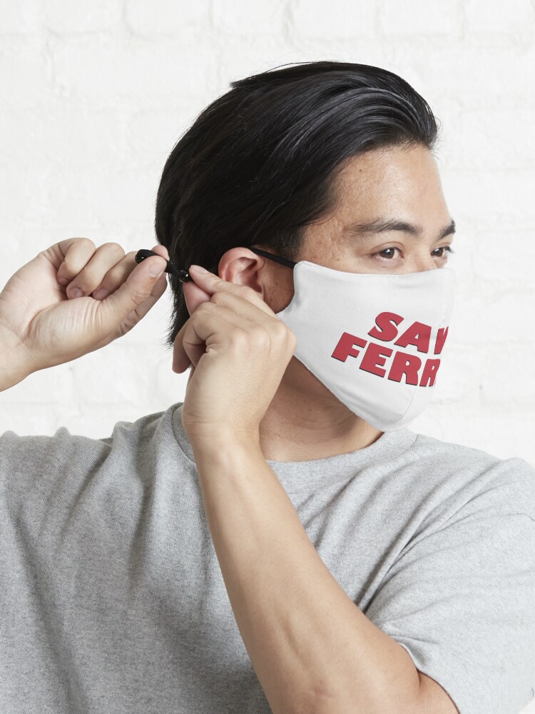 Alternate view of SAVE FERRIS DESIGN, 80s Movie Style Logo, Original Mask