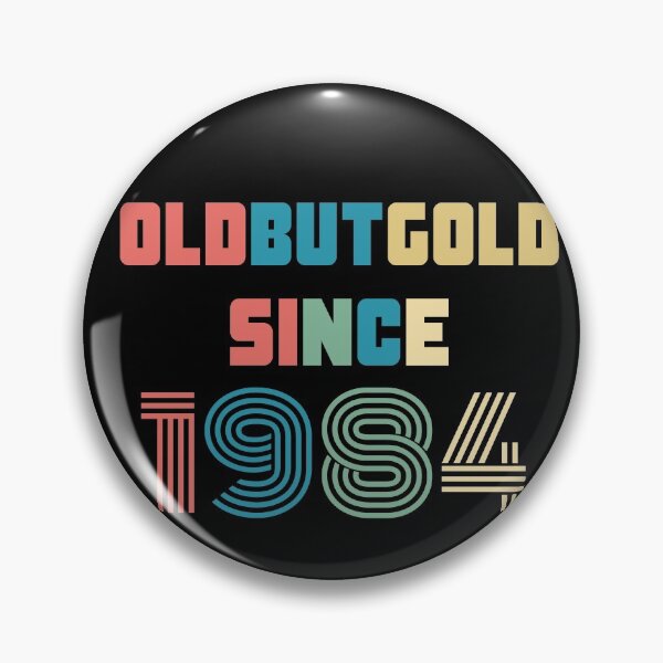 Item preview, Old But Gold 36. Birthday Gift Present for people who are born in 1984 Vintage Retro style designed and sold by Yenon.