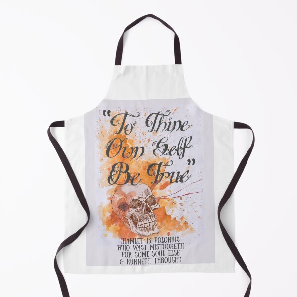Item preview, "To Thine Own Self Be True" (with background) - Polonius' Sage Advice, A Cautionary Tale! designed and sold by ESIKCreates.