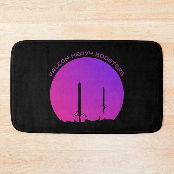 Item preview, Falcon Heavy Boosters Purple designed and sold by OzoneStyle.