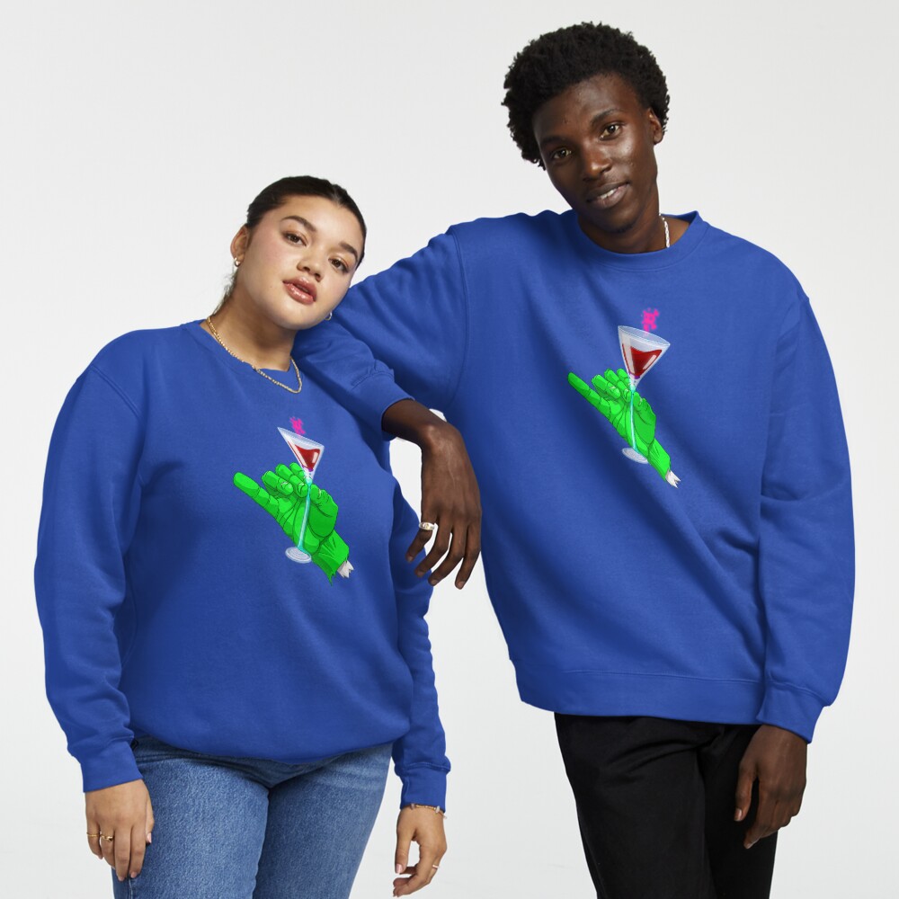 Item preview, Pullover Sweatshirt designed and sold by riotpixel.