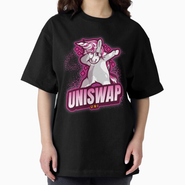 Item preview, Uniswap UNI Cryptocurrency Unicorn designed and sold by Bitcoin-Fashion.