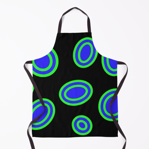 Item preview, Blue And Green Circles designed and sold by Strings Stan.