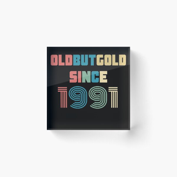 Item preview, Old But Gold 29. Birthday Gift Present for people who are born in 1991 Vintage Retro style designed and sold by Yenon.