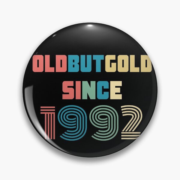 Item preview, Old But Gold 28. Birthday Gift Present for people who are born in 1992 Vintage Retro style designed and sold by Yenon.