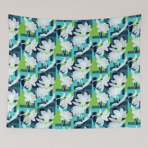 Item preview, Blooming blocks designed and sold by artbydhanasvi.