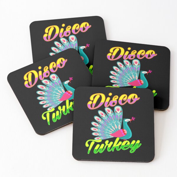 Item preview, Funny Thanksgiving  Animal Peacock Disco Turkey designed and sold by aronia.