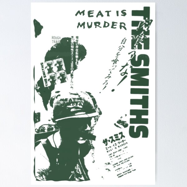 Artikel-Vorschau von The Smiths - Fleisch ist Mord (Japanisch) (grüne Variante), designt und verkauft von Cammi Friederichs.