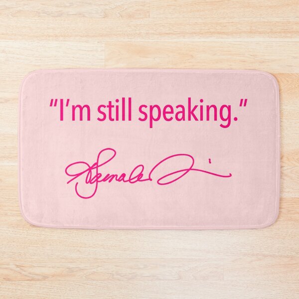 Item preview, I'm still speaking - Kamala Harris (fuschia 2) designed and sold by Thelittlelord.