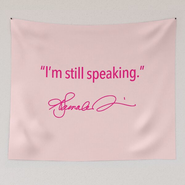 Item preview, I'm still speaking - Kamala Harris (fuschia 2) designed and sold by Thelittlelord.