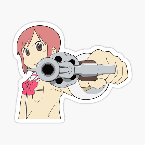 Nichijou Tachibana Misato Sticker By Sugoistuff Redbubble