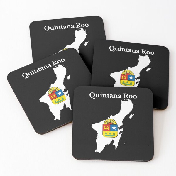 Item preview, Quintana Roo State Map Flag, Mexico designed and sold by marosharaf.
