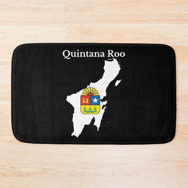 Item preview, Quintana Roo State Map Flag, Mexico designed and sold by marosharaf.
