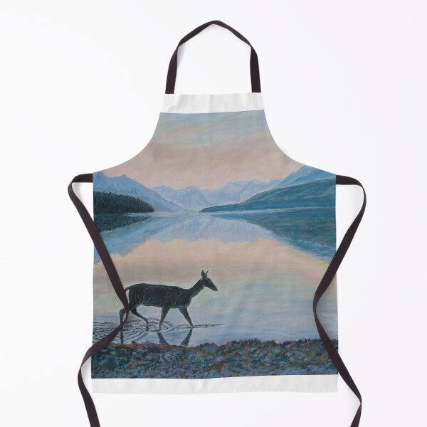 Item preview, A deer walking in Montana Glacier Park, USA designed and sold by AntonL18.